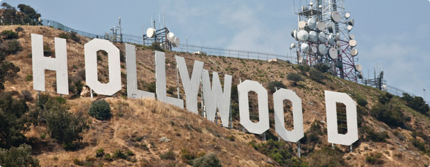 photo of the Hollywood sign