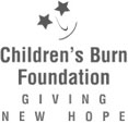 logo for Children's Burn Foundation; Giving New Hope